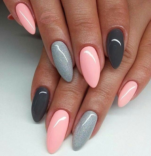 Очень красиво! Ходила бы с такими ногтями