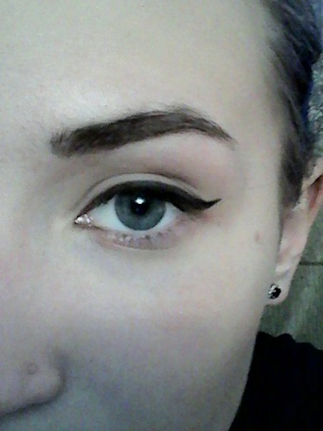 Наша красотка и ее идеальные стрелочки #стрелки@be.beauty
