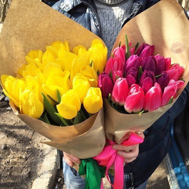 Много у нас любителей тюльпанчиков 