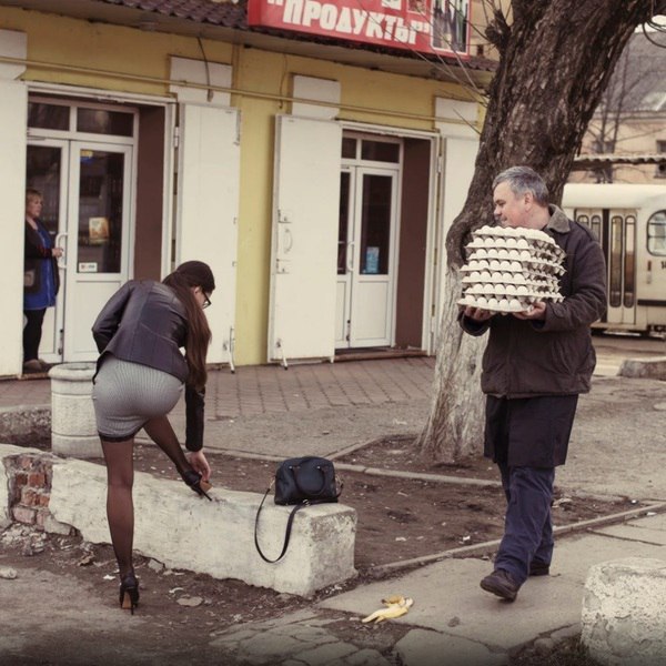За секунду до