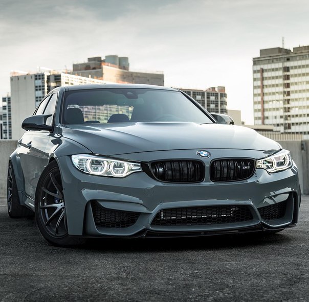 #BMW F80 M3 в цвете Individual Grigio Medio