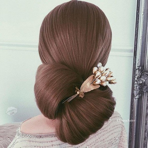 Очень красивая прическа!