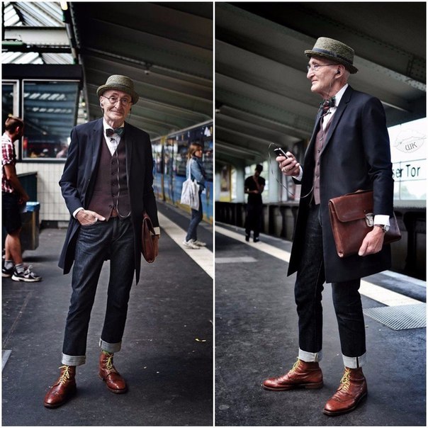 Дедушка в тренде по жизни! Поддержим!