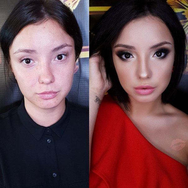 Оценишь преображение на торжество