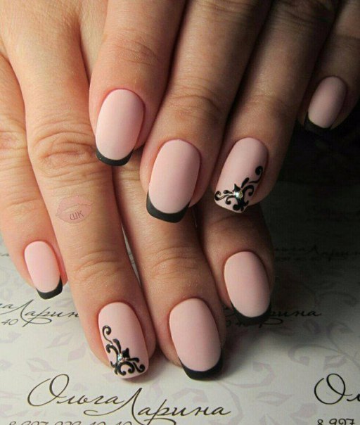 Матовый френч 