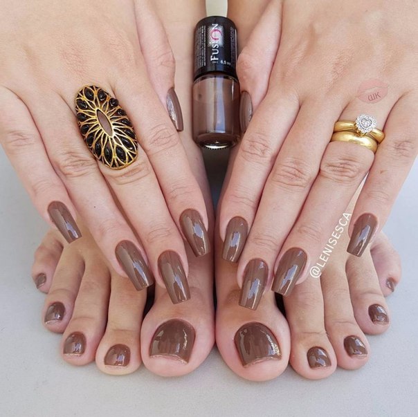 Мой любимый цвет  Накрасилась бы таким