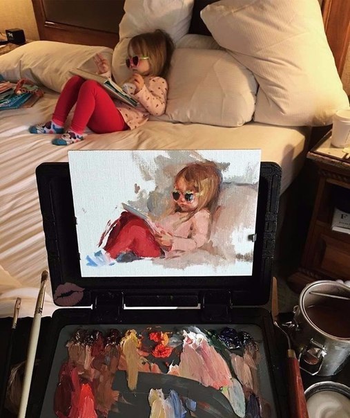 Когда мама — художник