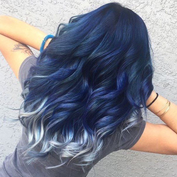 Ваааааау  Очень необычное окрашивание, да