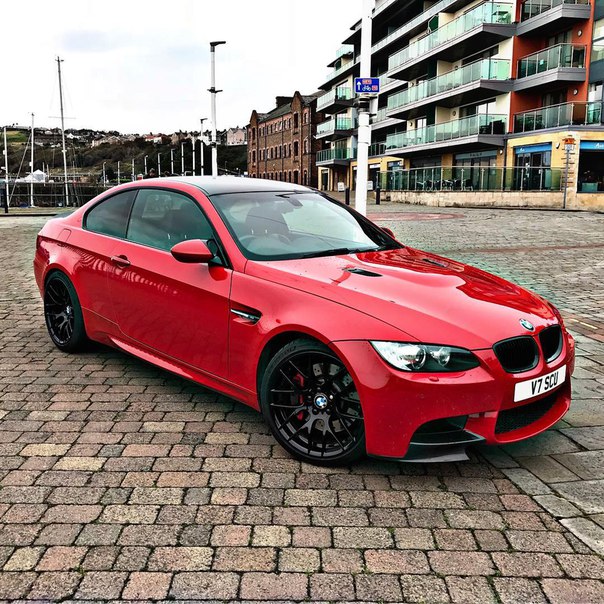 2012 #BMW E92 M3 Individual Japan Red