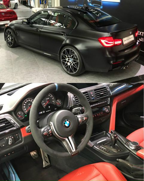 #BMW Frozen Black M3 