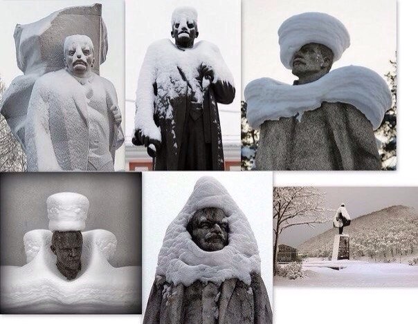 Ленин в моде при любой погоде