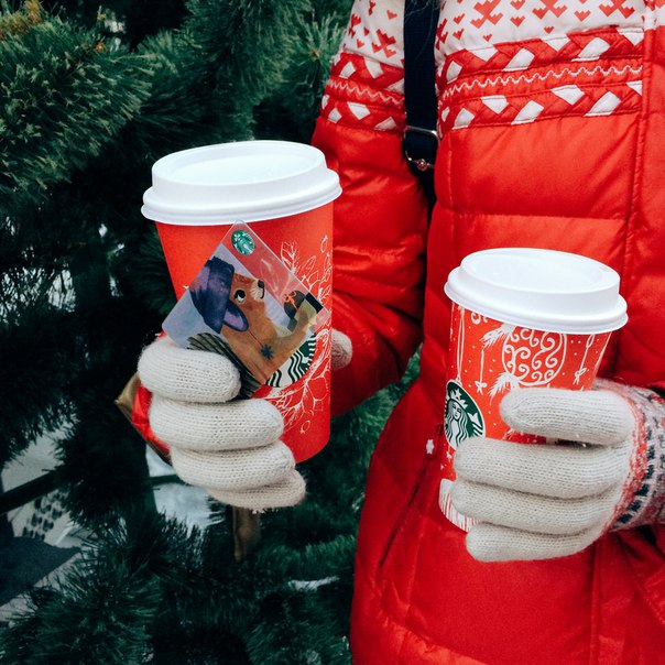 Подарок в последнюю минуту Легко! Даже тем, кто сейчас далеко: egift.starbucks.ru  #ПодариРождество